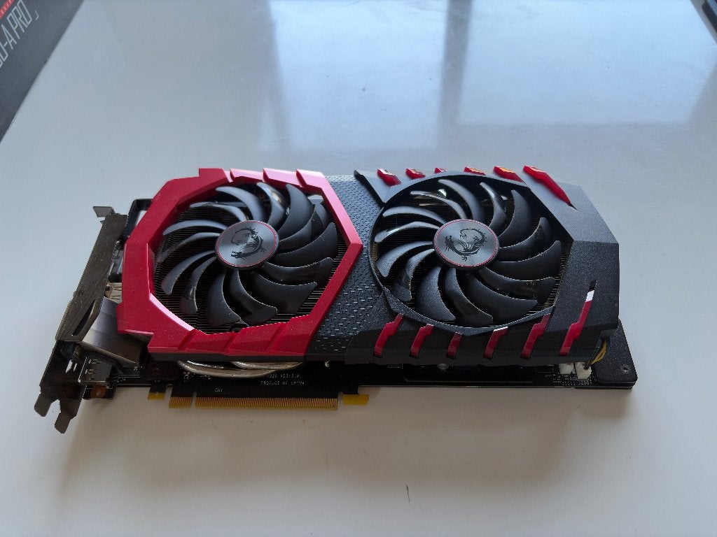 MSI GeForce GTX 1060 Gaming X 6GB – Gaming videokaart, Computers en Software, PCI-Express 3, Gebruikt, HDMI, Ophalen of Verzenden