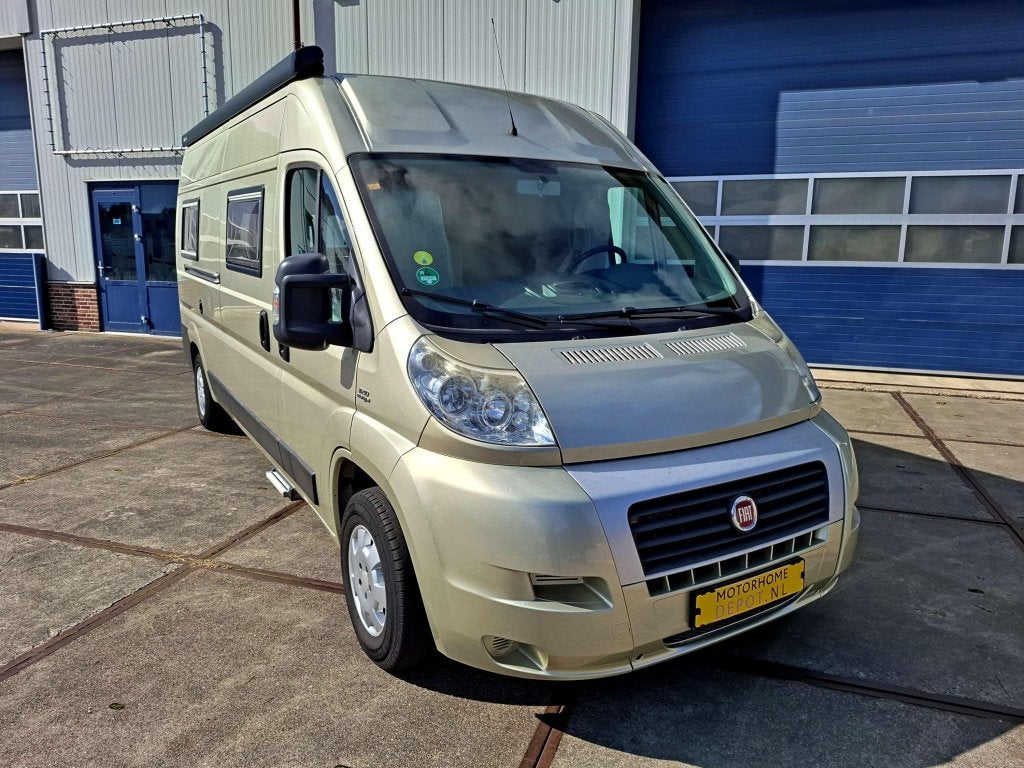 HMC Fiat Ducato | Lengtebedden |, Chemisch toilet, Buscamper of Camperbus, Ringverwarming, Fiat