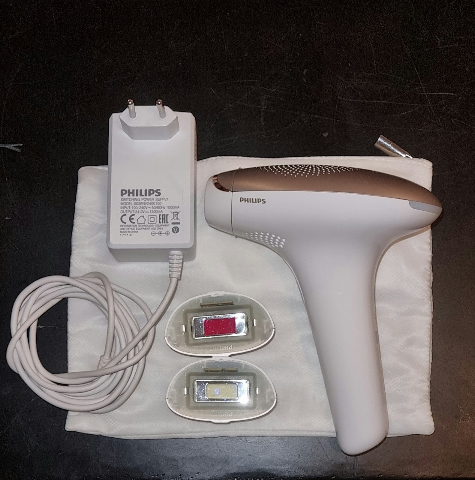 Philips Lumea IPL ontharing - Zo goed als nieuw, Ophalen of Verzenden, Zo goed als nieuw, Scheren en Epileren