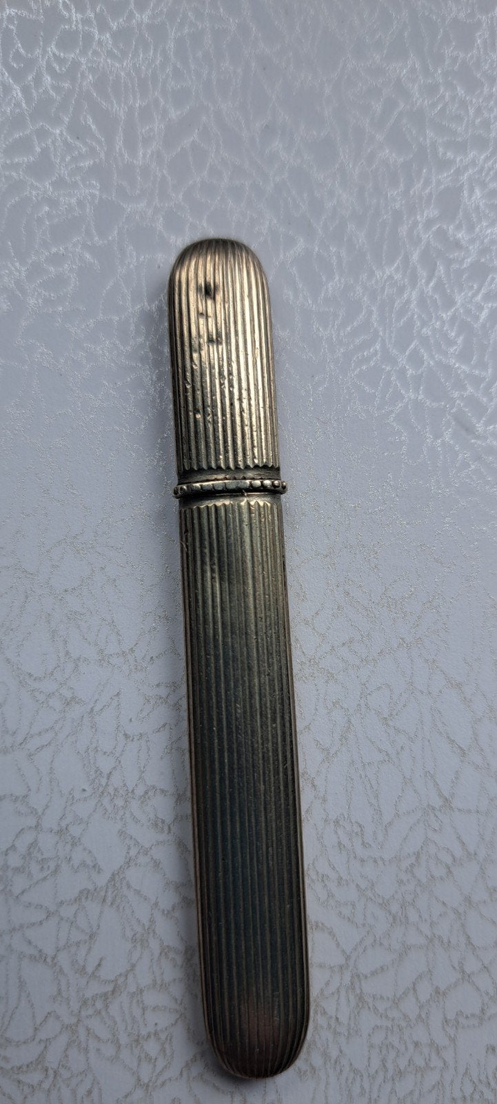 zilveren naaldenkoker, Antiek en Kunst, Ophalen of Verzenden