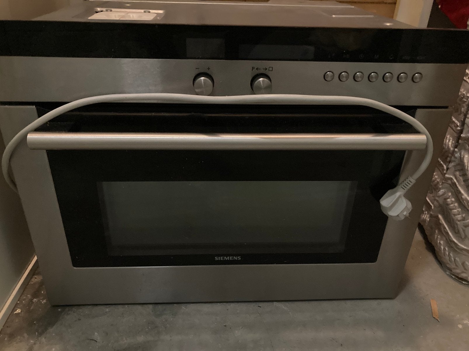 Siemens inbouwstoomoven !VERKOCHT!, Ophalen, Gebruikt, Siemens, Combi-oven