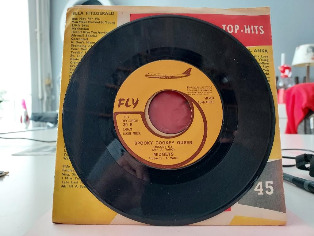 7" Single The Midgets - Mr. Mr. Taxi Man ! / Spooky Cookey Q, Gebruikt, Verzenden, 7 inch, Single