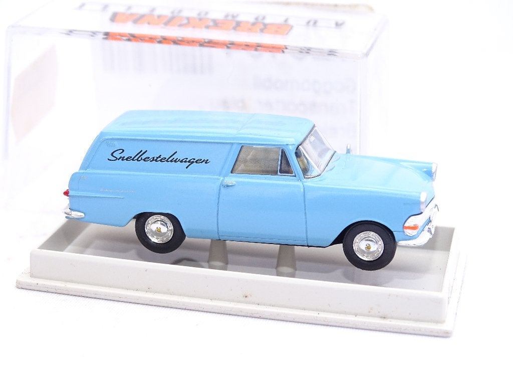 1/87 Brekina Opel Rekord  Sneltransportwagen, Ophalen of Verzenden, Nieuw, Auto, Brekina