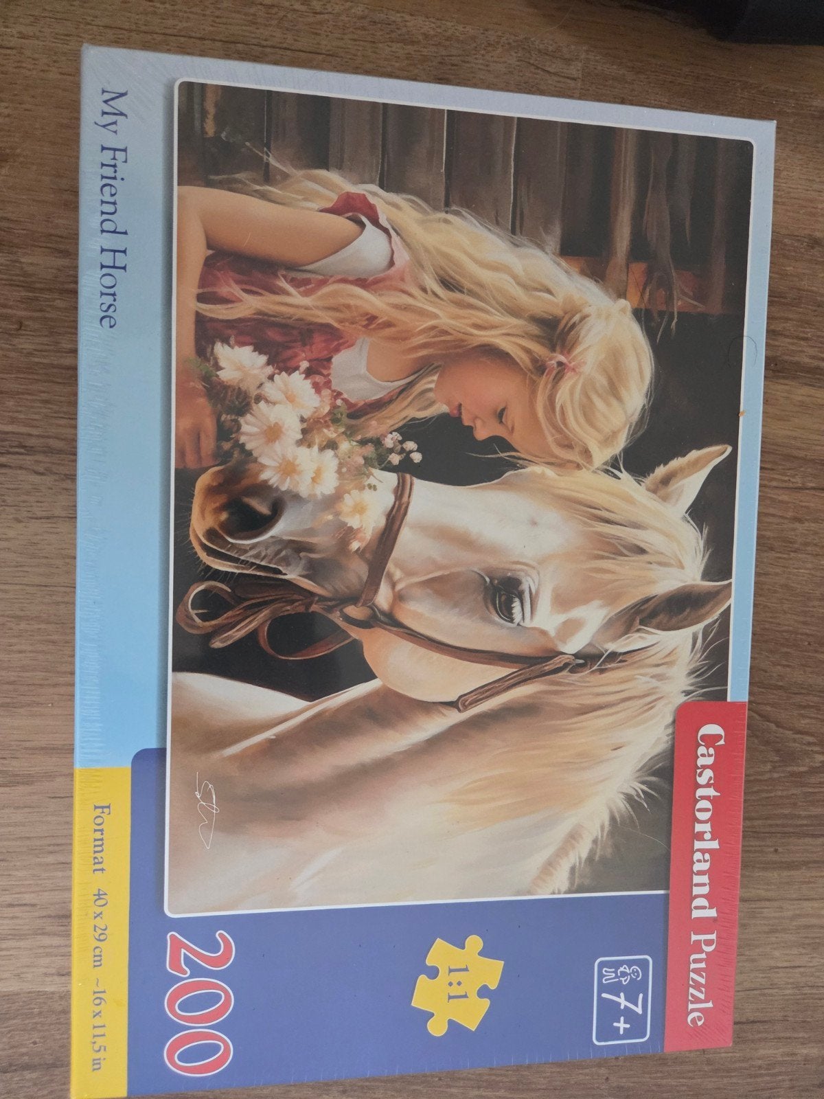 Castorland Legpuzzel 'My Friend Horse' 200 stukjes, Ophalen of Verzenden, Minder dan 500 stukjes, Nieuw, Legpuzzel
