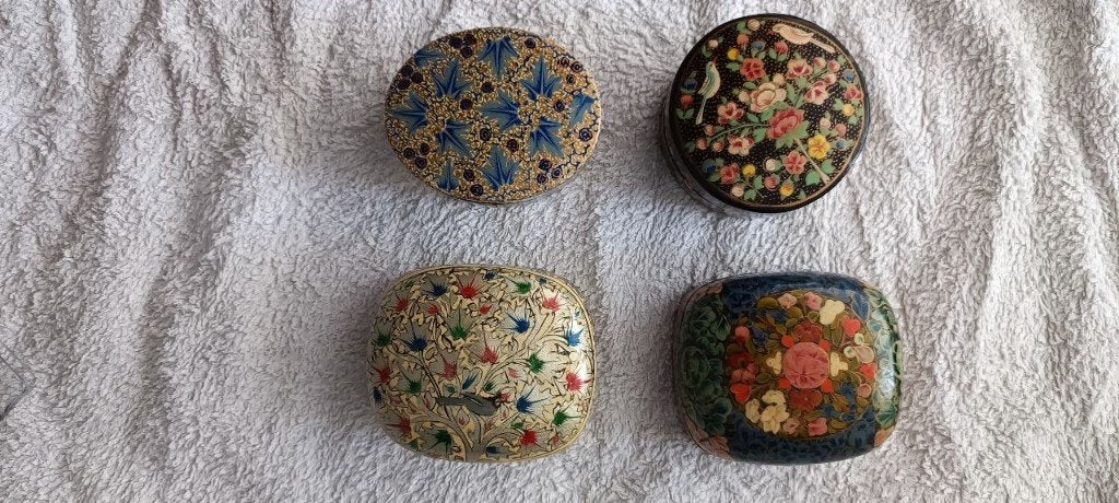 Kashmiri sieradendoosjes, Antiek en Kunst, Ophalen of Verzenden