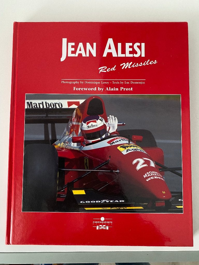 Jean Alesi "Red Missiles" boek, Ophalen of Verzenden, Nieuw, Formule 1