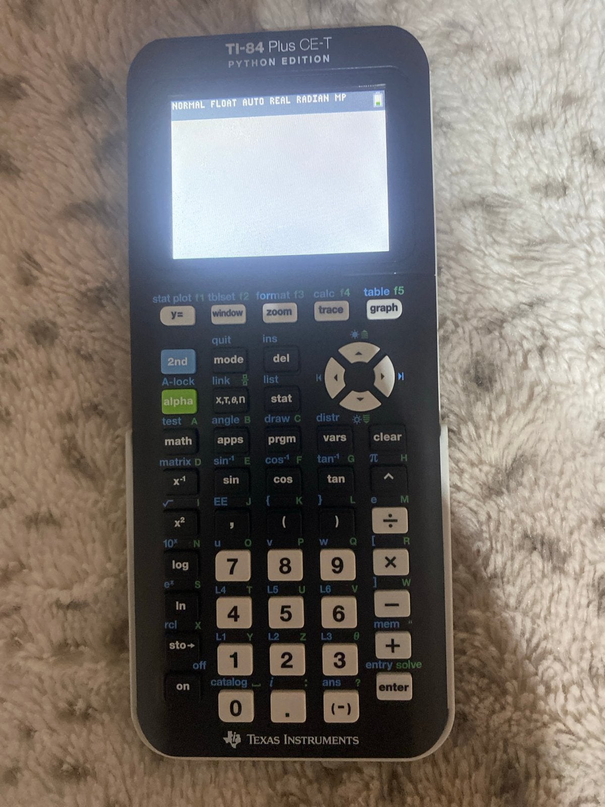 TI-84 Plus CE-T python edition rekenmachine, Diversen, Rekenmachines, Ophalen of Verzenden, Zo goed als nieuw