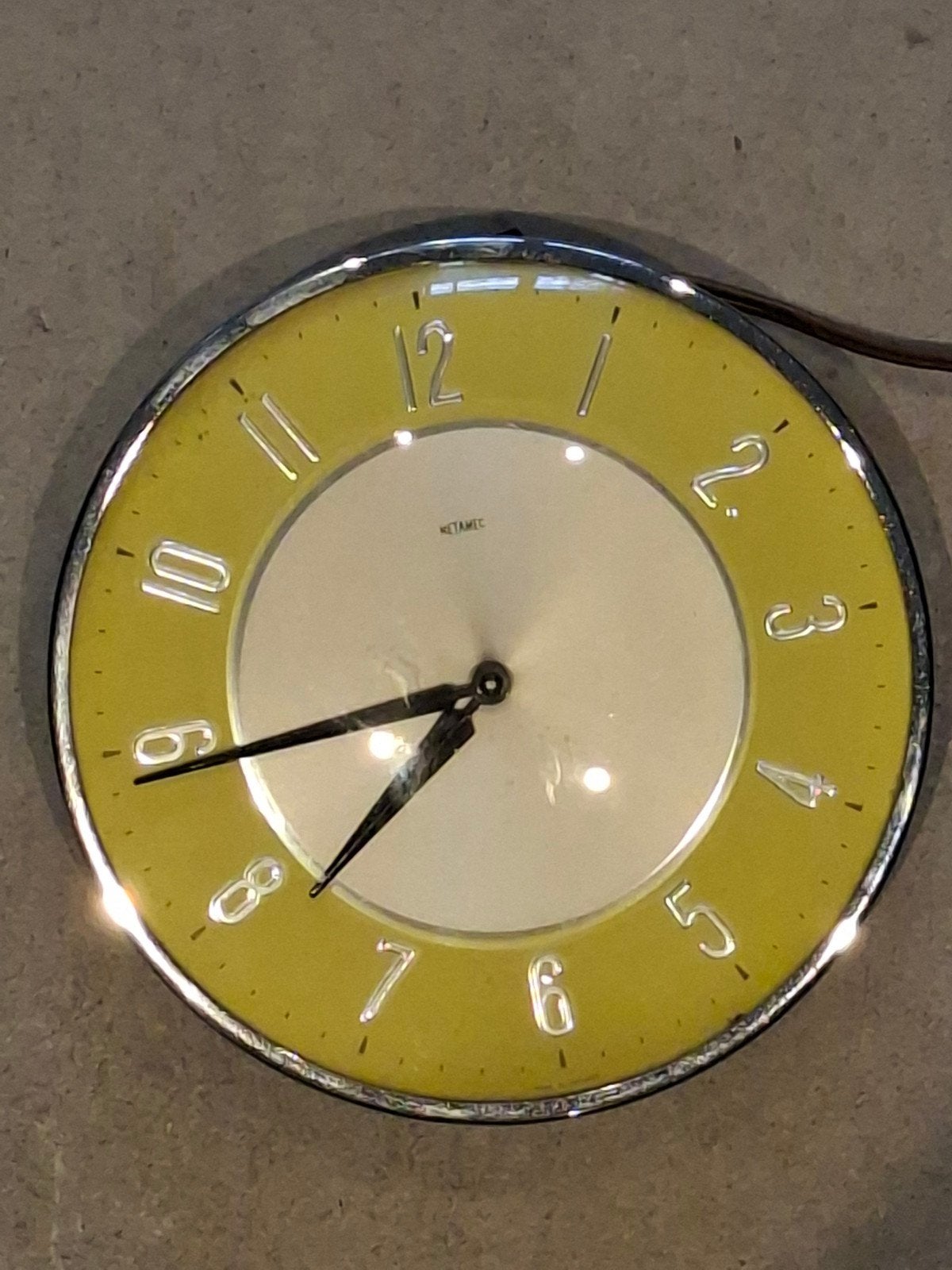 Metamec jaren 60 keukenklok, Ophalen of Verzenden