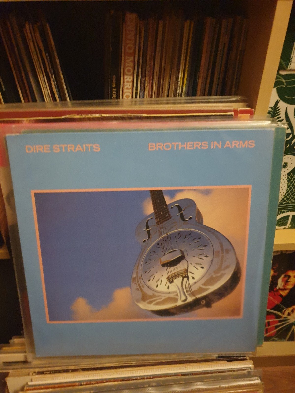 dire Straits lp brothers in arms, Ophalen of Verzenden, Gebruikt, 12 inch, Poprock