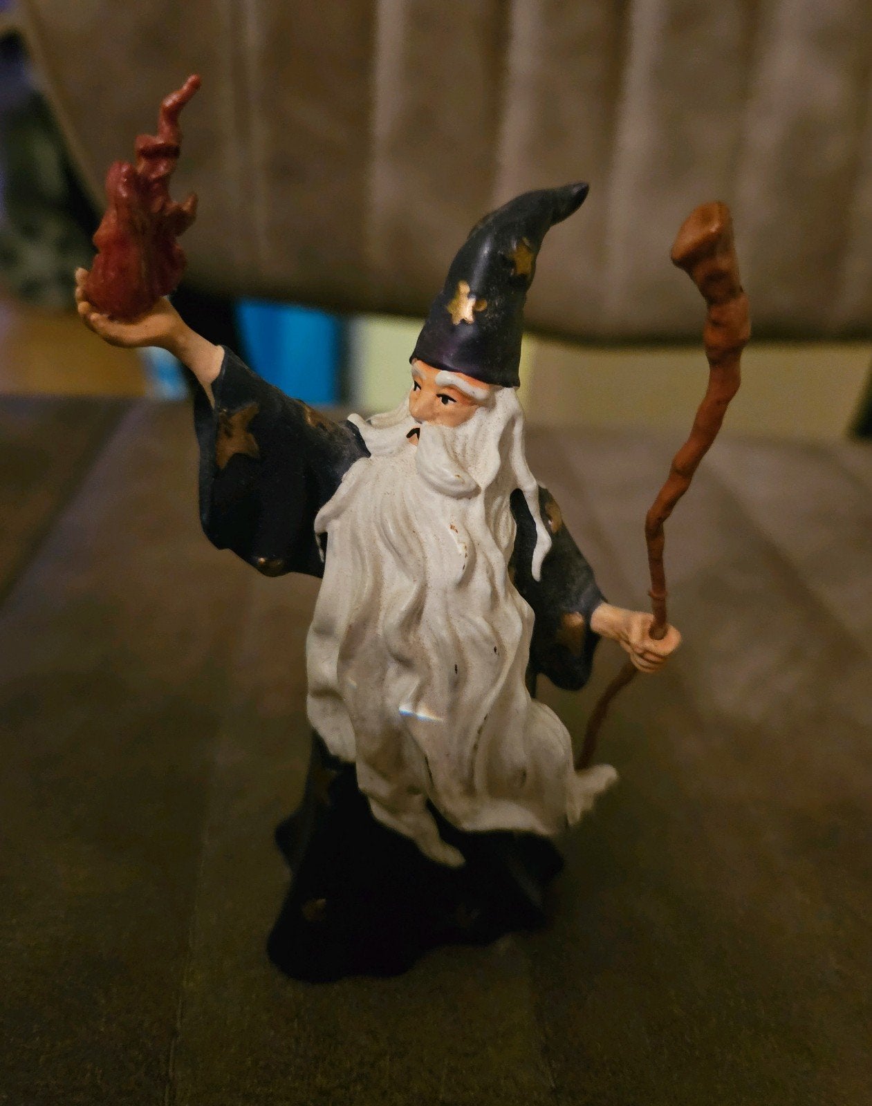 Papo Tovenaar Beeldje - 1999 Fantasy Figuur, Ophalen of Verzenden, Gebruikt