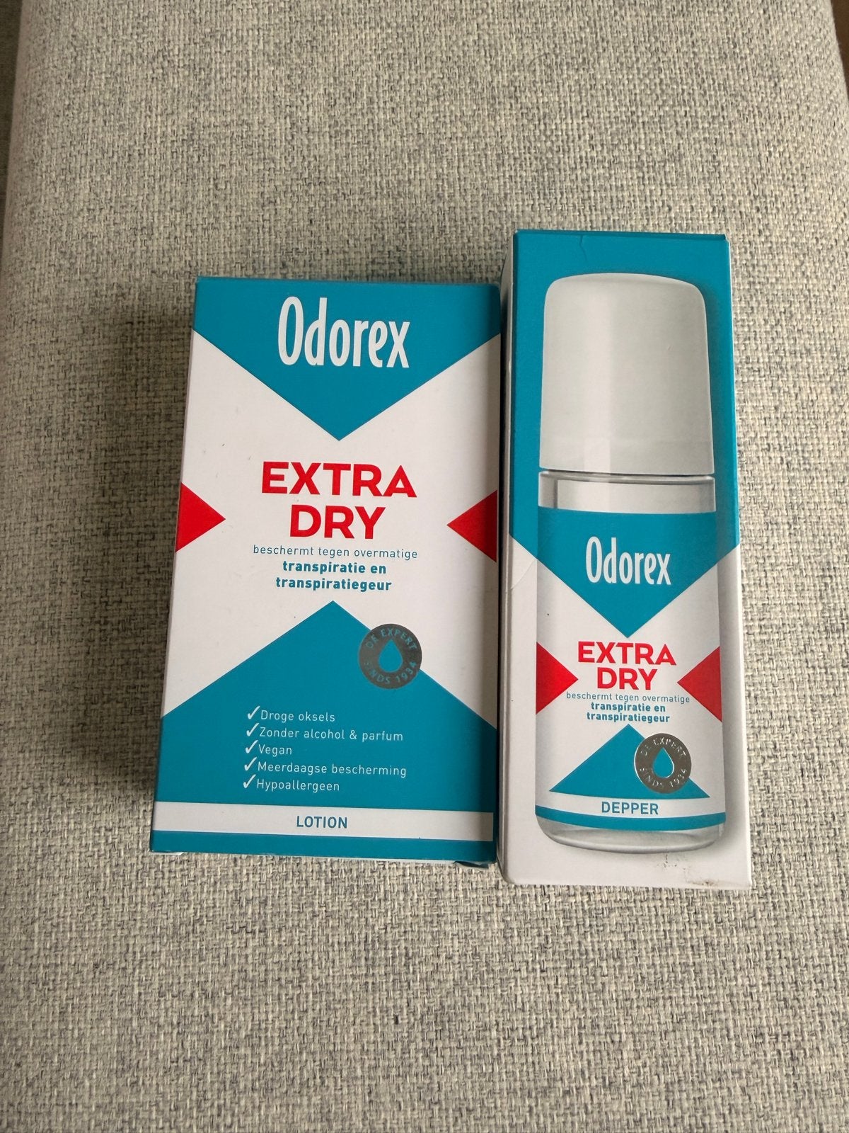 Odorex Extra Dry Anti-Transpirant Lotion & Roll-on - Nieuw, Ophalen of Verzenden, Nieuw, Deodorant of Bodyspray