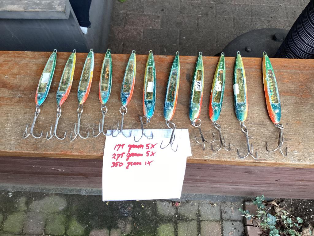 zware zee pilkers,kabeljauw, Watersport en Boten, Hengelsport | Zeevissen, Ophalen of Verzenden, Nieuw, Overige typen