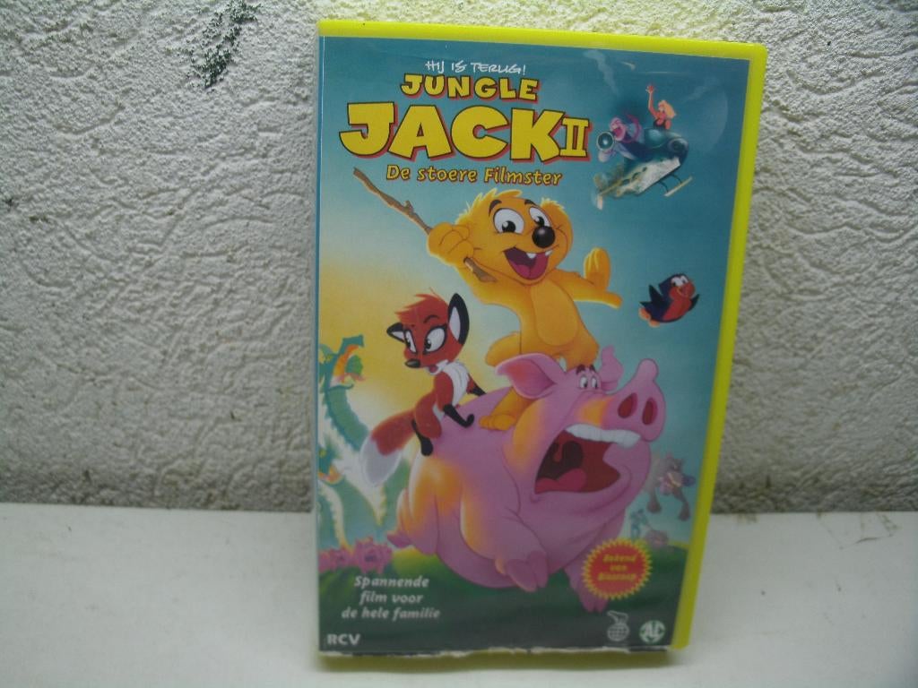 vhs 144a jungle jack 2, Cd's en Dvd's, Alle leeftijden, Ophalen of Verzenden, Gebruikt