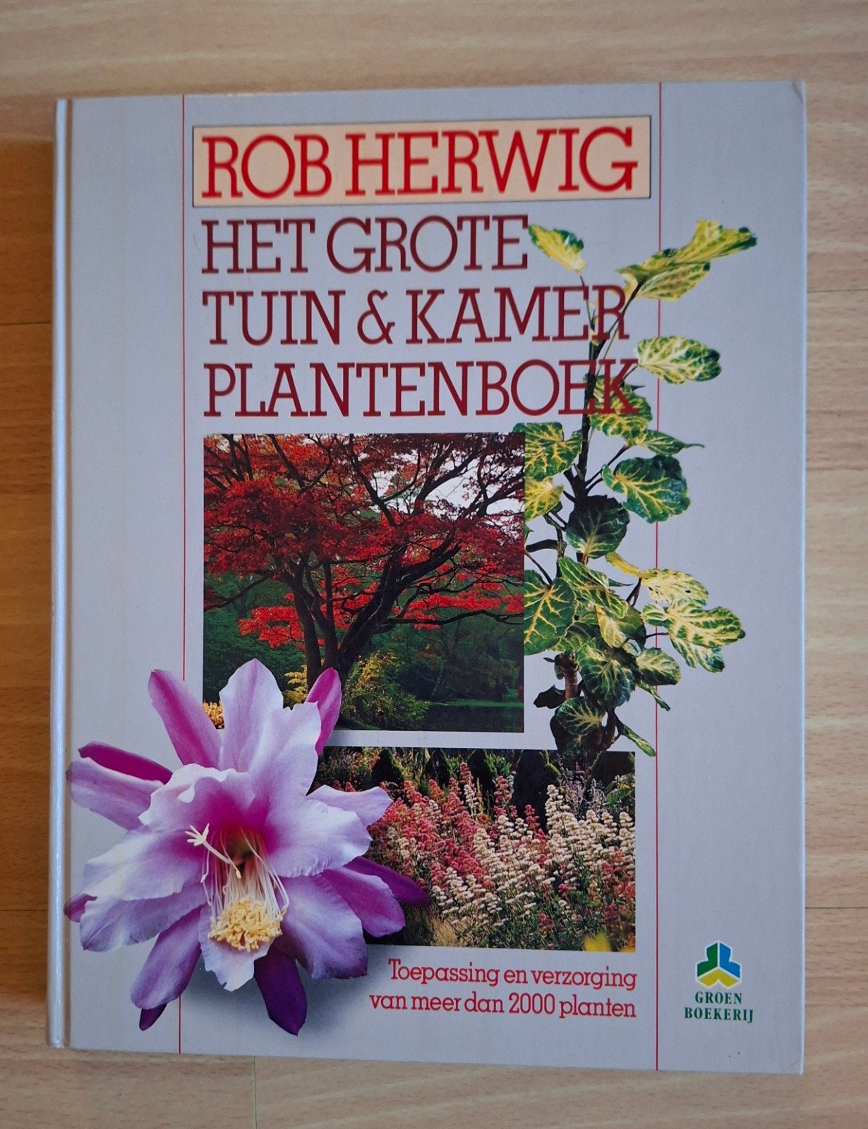 Rob Herwig - Het Grote Tuin & Kamerplantenboek, Ophalen of Verzenden, Zo goed als nieuw, Rob Herwig, Tuinieren en Tuinplanten
