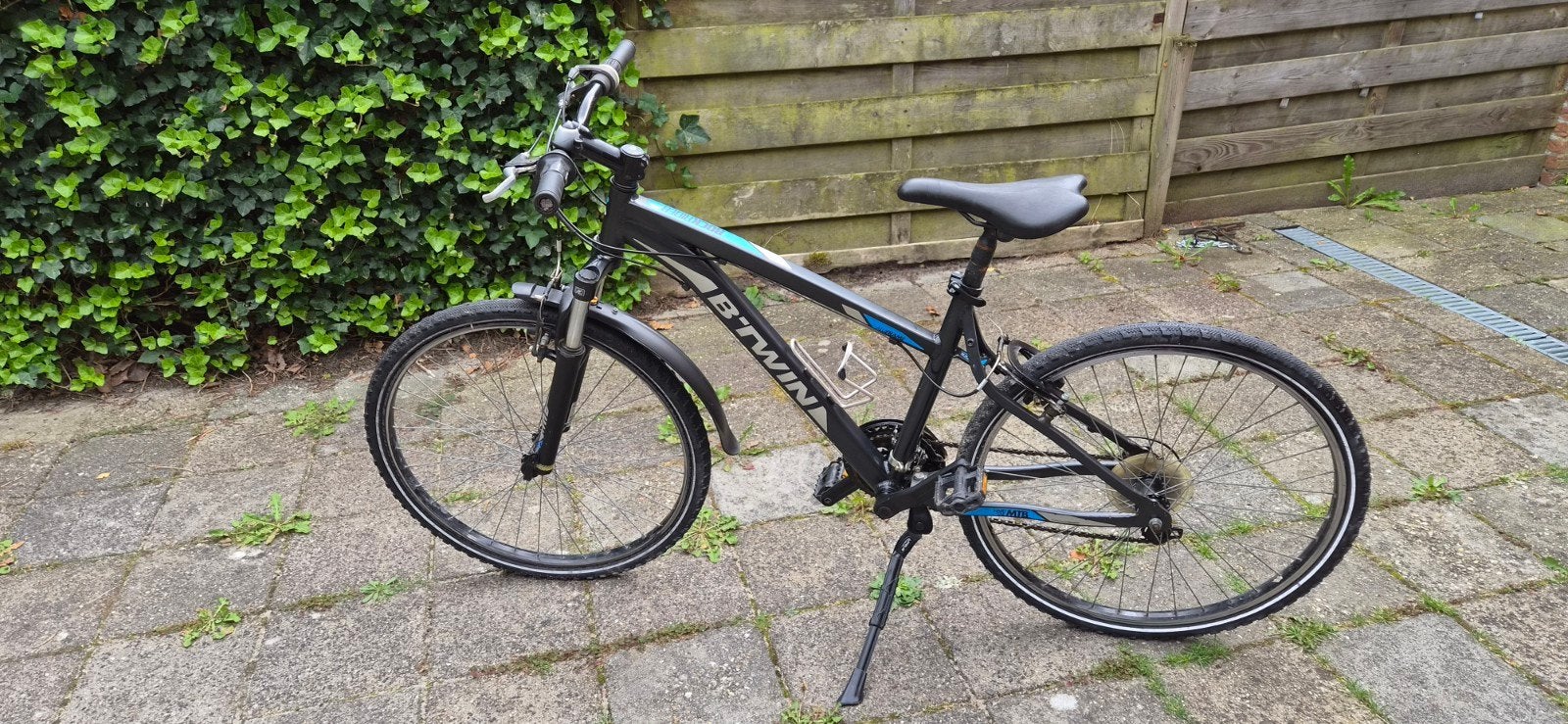B'Twin Rockrider 340 XS, Fietsen en Brommers, Fietsen | Mountainbikes en ATB, Gebruikt, Hardtail, Velgrem, Ophalen