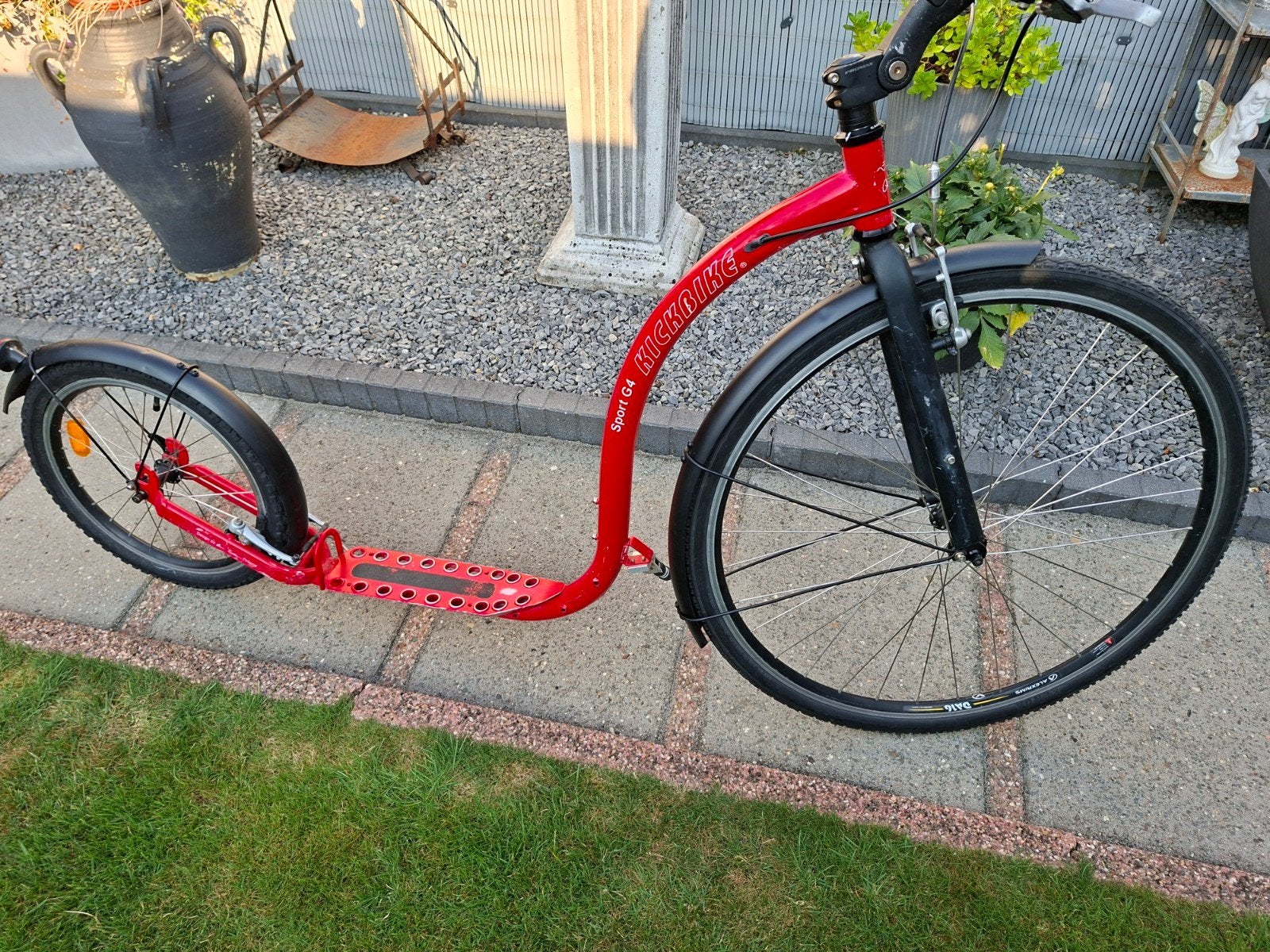 Kickbike Sport G4 - Rode Step, Fietsen en Brommers, Steps, Ophalen, Gebruikt, Kickbike, Kickbike