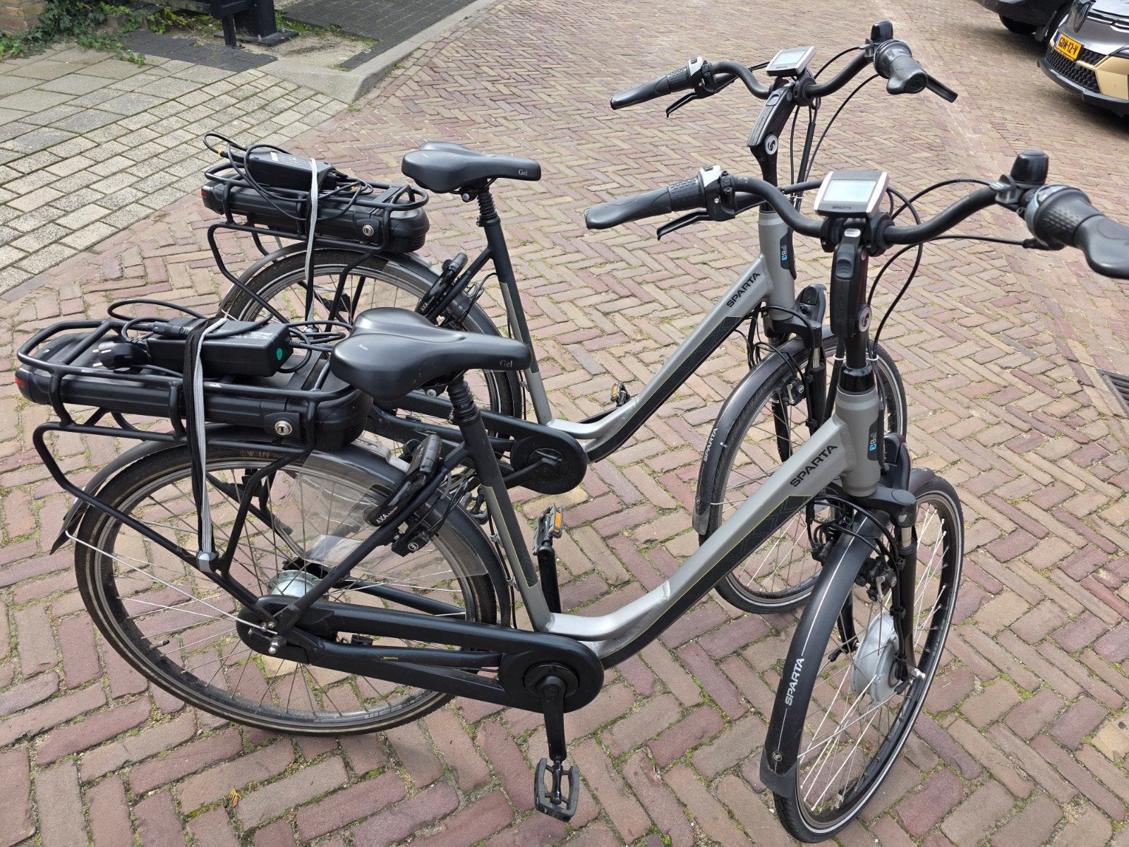 2 Sparta E-bikes met voorwielmotor en hydraulische remmen, Fietsen en Brommers, Sparta, Gebruikt, Ophalen of Verzenden, 51 tot 55 cm