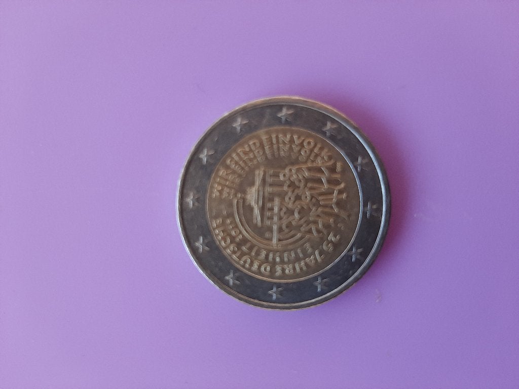 Duitsland 2 euro 25 jaar eenheid J, Postzegels en Munten, Munten | Europa | Euromunten, Verzenden, Duitsland, 2 euro
