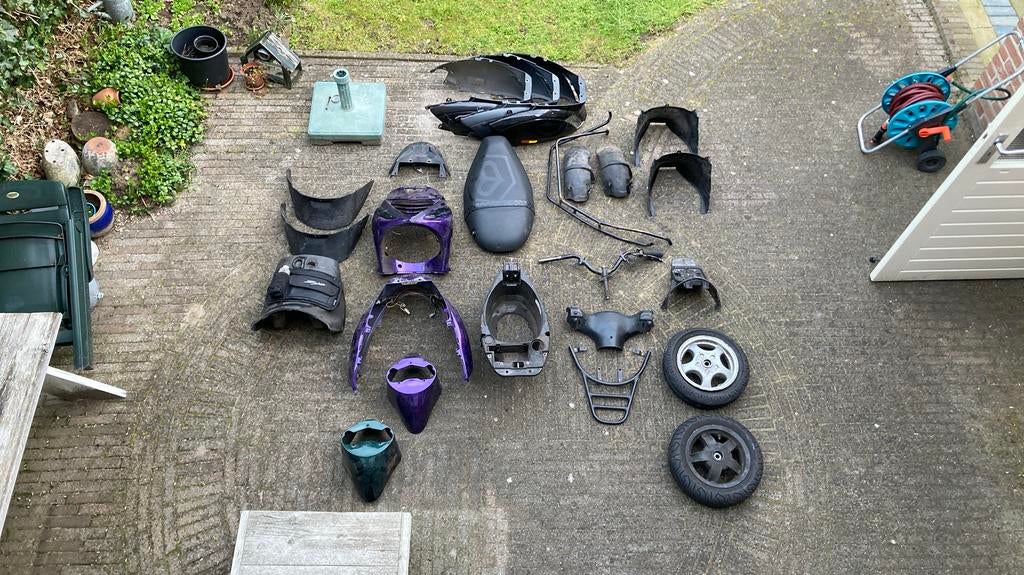 Koopje!! Piaggio zip diverse onderdelen 1 partij koopje!!, Ophalen, Gebruikt, Overige typen, Piaggio