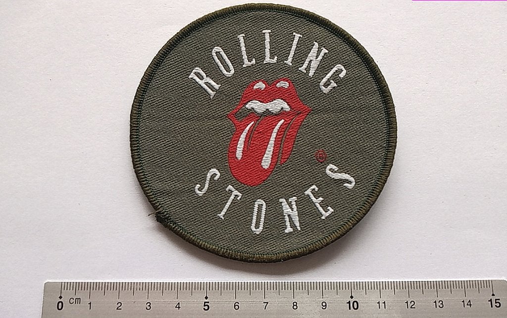 The Rolling Stones zeer mooie zeldzame tongue patch 54, Ophalen of Verzenden, Nieuw, Kleding