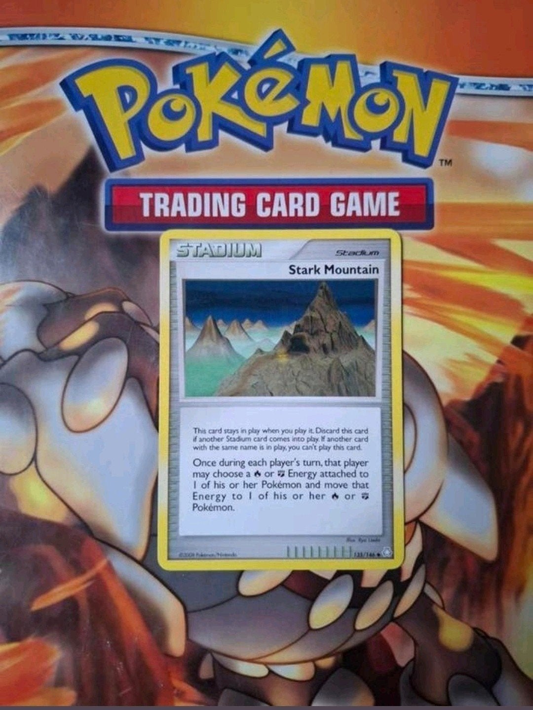 Stark Mountain 135/146 Diamond&Pearl Legends Awakened kaart, Ophalen of Verzenden, Gebruikt, Losse kaart