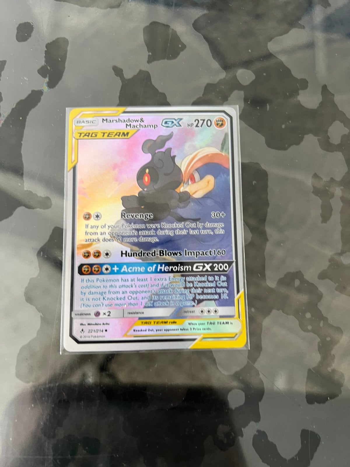 Marshadow&machamp pokemonkaart new, Ophalen of Verzenden, Nieuw