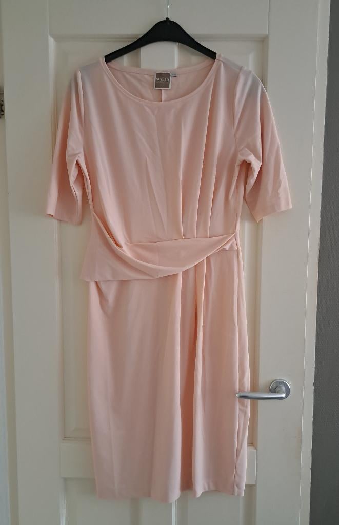Stylish by old barn & young licht roze jurkje glad XL 41038, Kleding | Dames, Jurken, Zo goed als nieuw, Maat 46/48 (XL) of groter