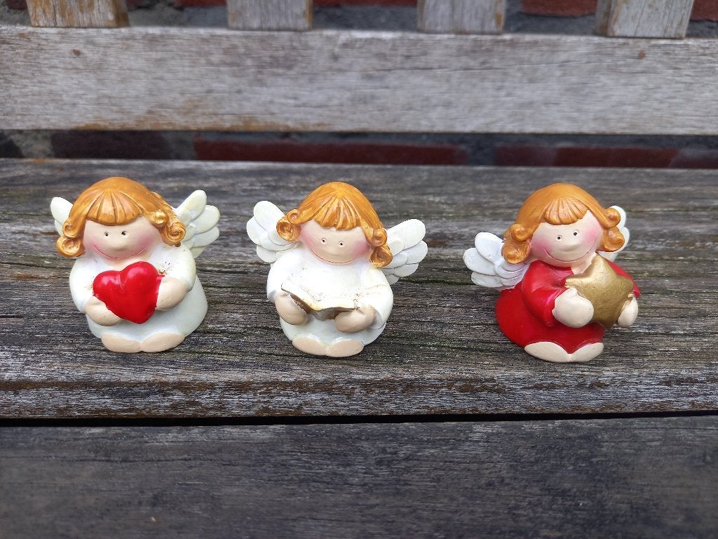 3 Engelen / Engeltjes, -, -, Ophalen of Verzenden, Zo goed als nieuw