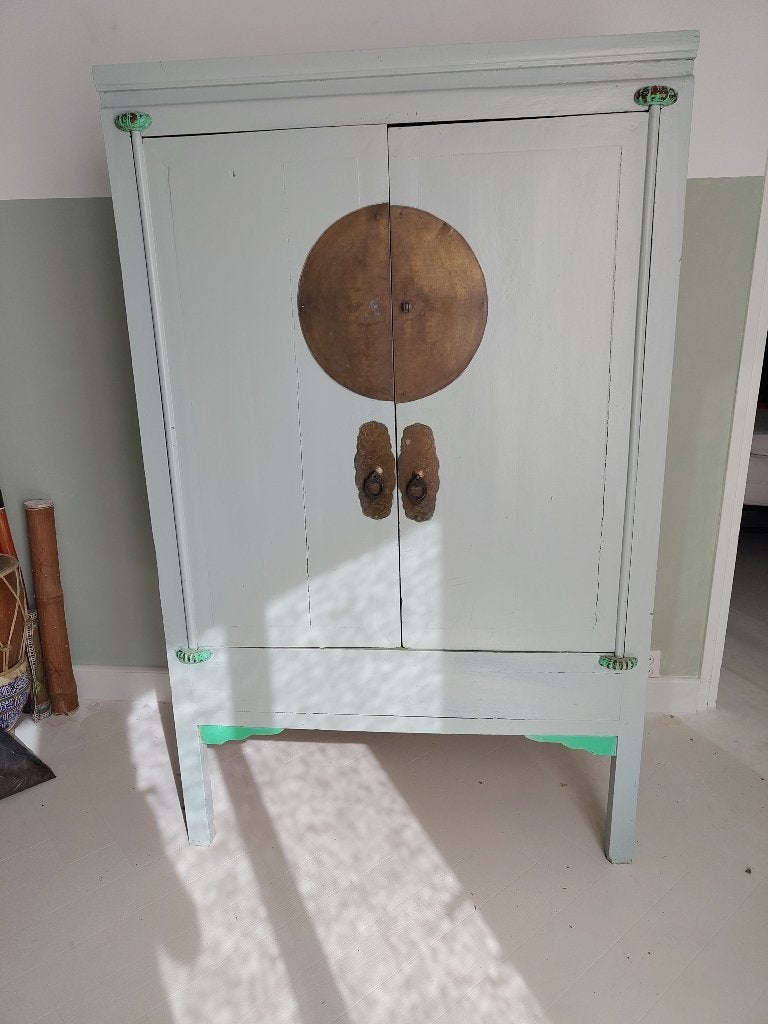 Massieve Chinese kast (origineel), Antiek en Kunst, Ophalen