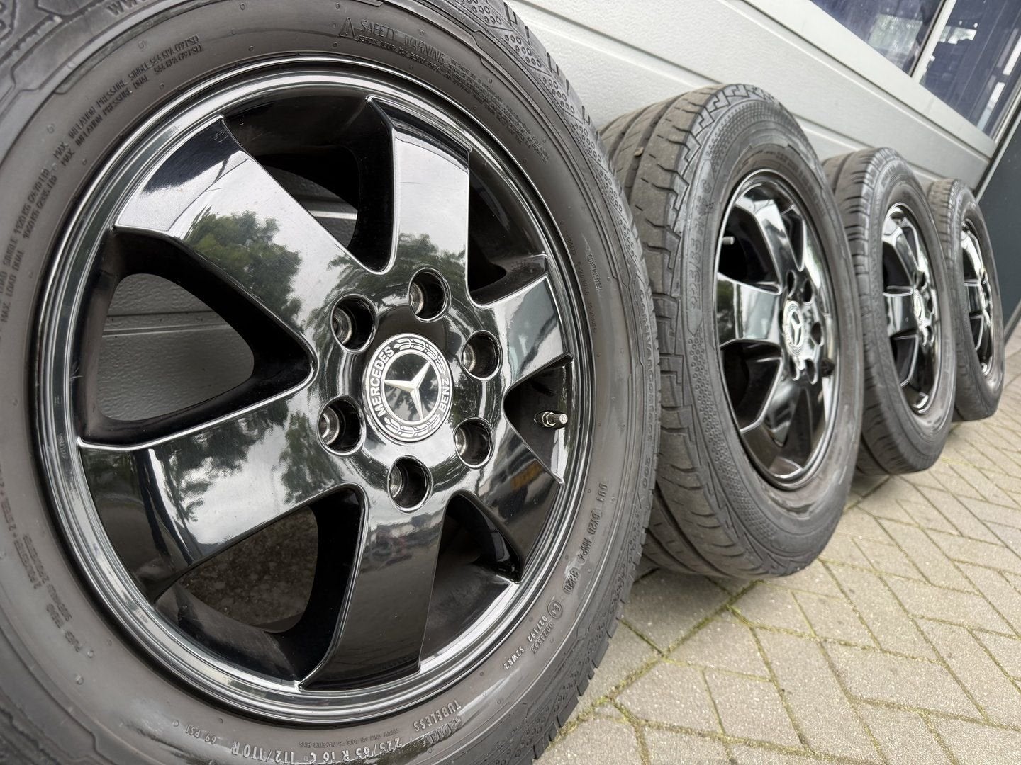 16 inch Mercedes Sprinter W907 W906 W910 velgen zomerbanden, -, Banden en Velgen, Ophalen of Verzenden, 235 mm