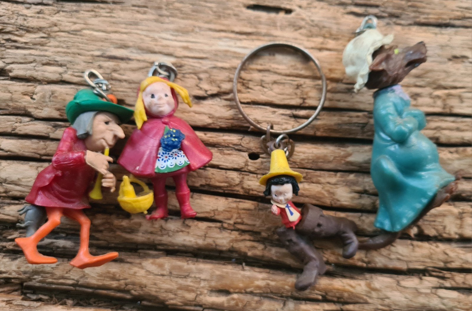 Efteling Sleutelhangers - Sprookjesfiguren Collectie vintage, Verzamelen, Ophalen of Verzenden, Gebruikt, Knuffel of Figuurtje