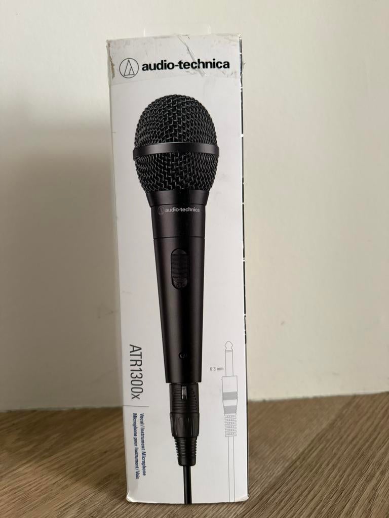 Nieuwe Audio-Technica Microfoon ATR1300x, Ophalen of Verzenden, Nieuw, Zangmicrofoon