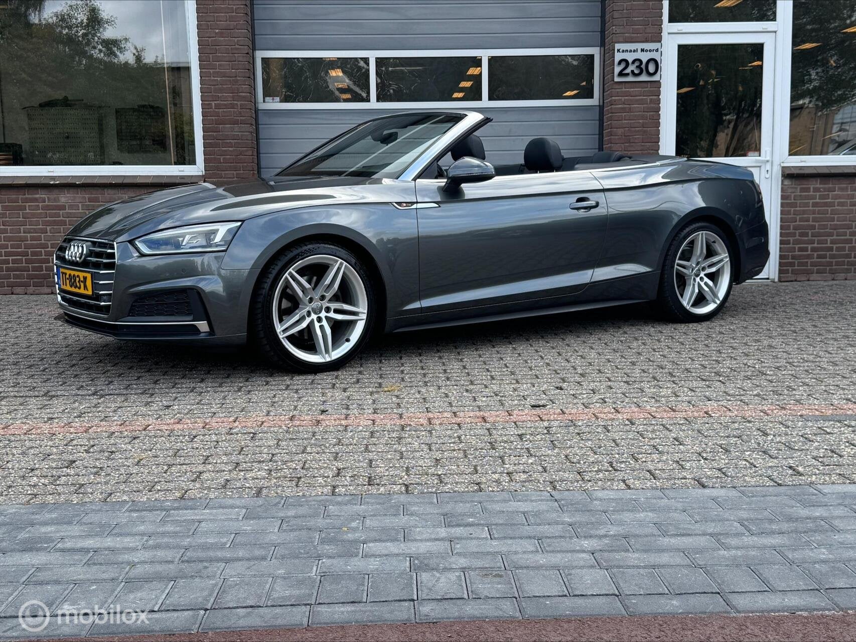 Audi A5 Cabriolet 2.0 TFSI S LINE DSG CAMERA/NAVI/STOEL.VW, Gebruikt, Euro 6, 4 stoelen, Leder