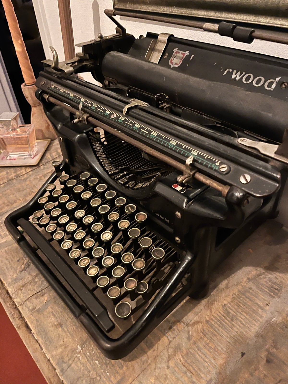 Underwood typemachine uit periode 1900 1930 ., Ophalen