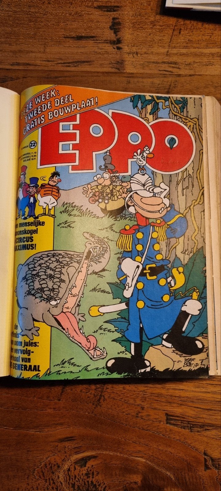 Eppo weekblad jaargangen 1976, 1977 en 1978 ingebonden, Complete serie of reeks, Ophalen of Verzenden, Gelezen, Diverse