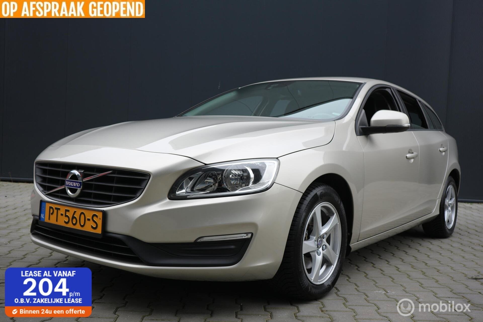 Volvo V60 2.0 T3 Polar ECC/NAVIGATIE/PDC/120.835KM!/NAP, Auto's, Volvo, Gebruikt, Euro 6, 4 cilinders, Origineel Nederlands