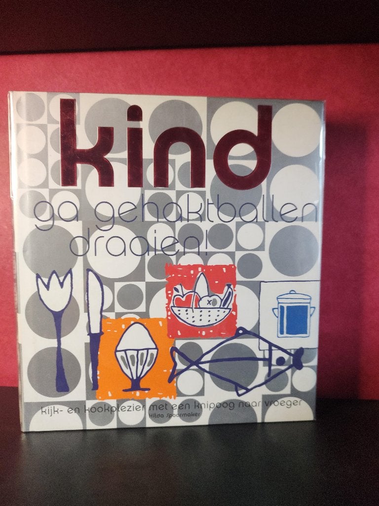 Kind ga gehaktballen draaien, met een knipoog naar VROEGER, Verzenden, Nieuw, Nederland en België