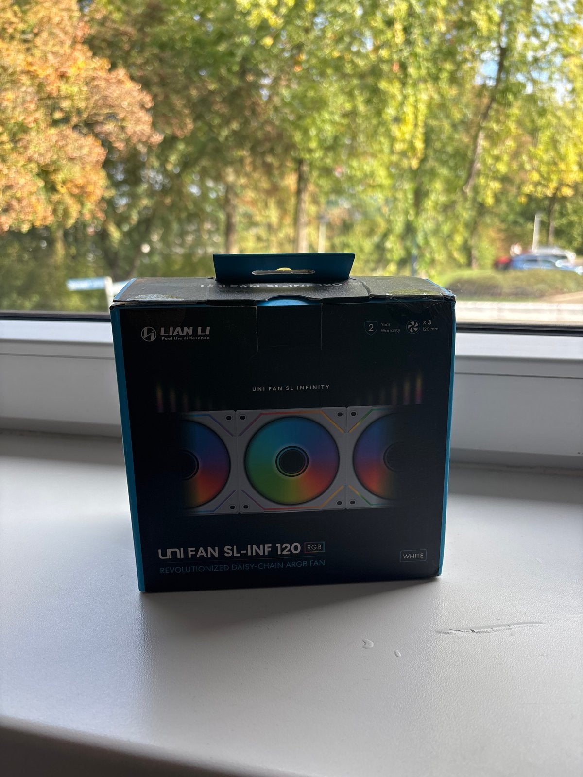 Lian Li UNI FAN SL-INF 120 RGB Ventilator (Wit), Ophalen of Verzenden, Nieuw, Luchtkoeling