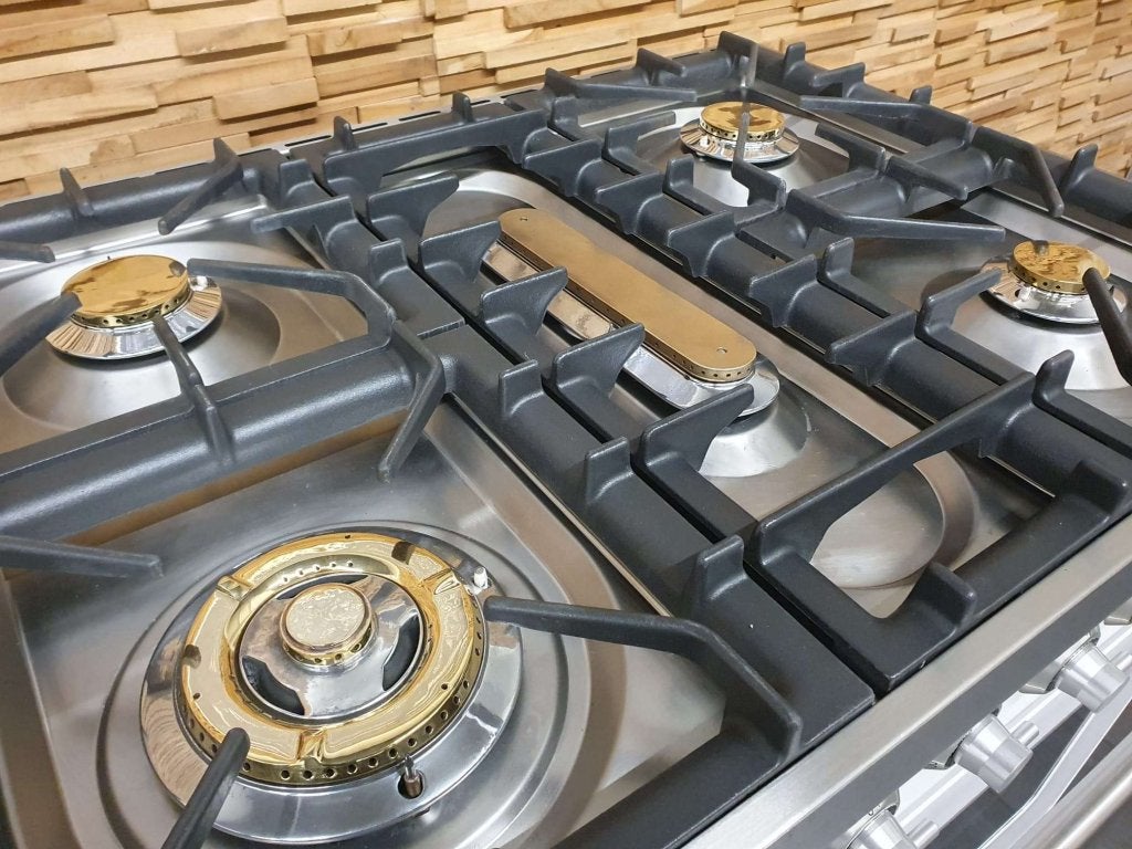 🔥Boretti Fornuis 80cm Wit & RVS elektrische oven 5 pits, Niet ingevuld, 60 cm of meer, Niet ingevuld, Ophalen of Verzenden