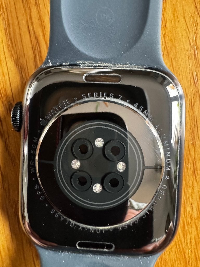 Apple Watch, Sieraden, Tassen en Uiterlijk, Smartwatches, Ophalen, Zwart, IOS, Zo goed als nieuw