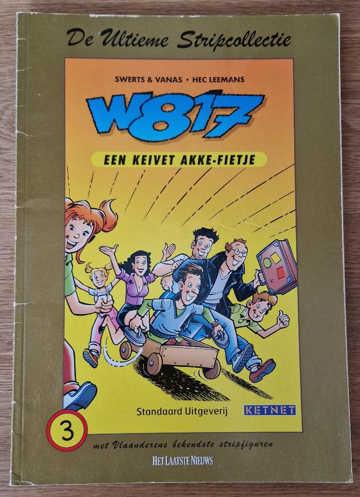 W817 - Een keivet akke-fietje -3(2004) Strip, Boeken, Stripboeken, Eén stripboek, Ophalen of Verzenden, Gelezen