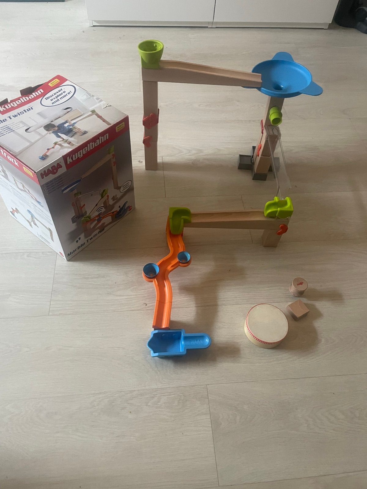 HABA Kugelbahn Marble Twister knikkerbaan, Ophalen, Zo goed als nieuw, Overige merken