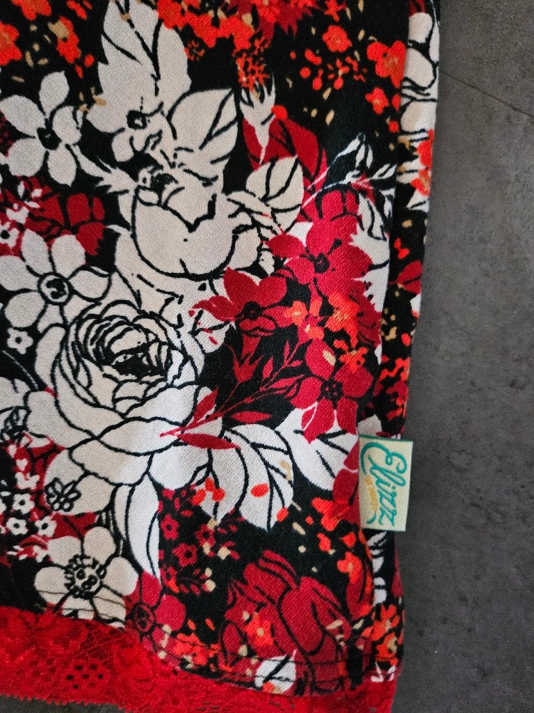 Elizz jurk nieuwstaat 48/50, Zwart, Ophalen of Verzenden, Zo goed als nieuw, Onder de knie