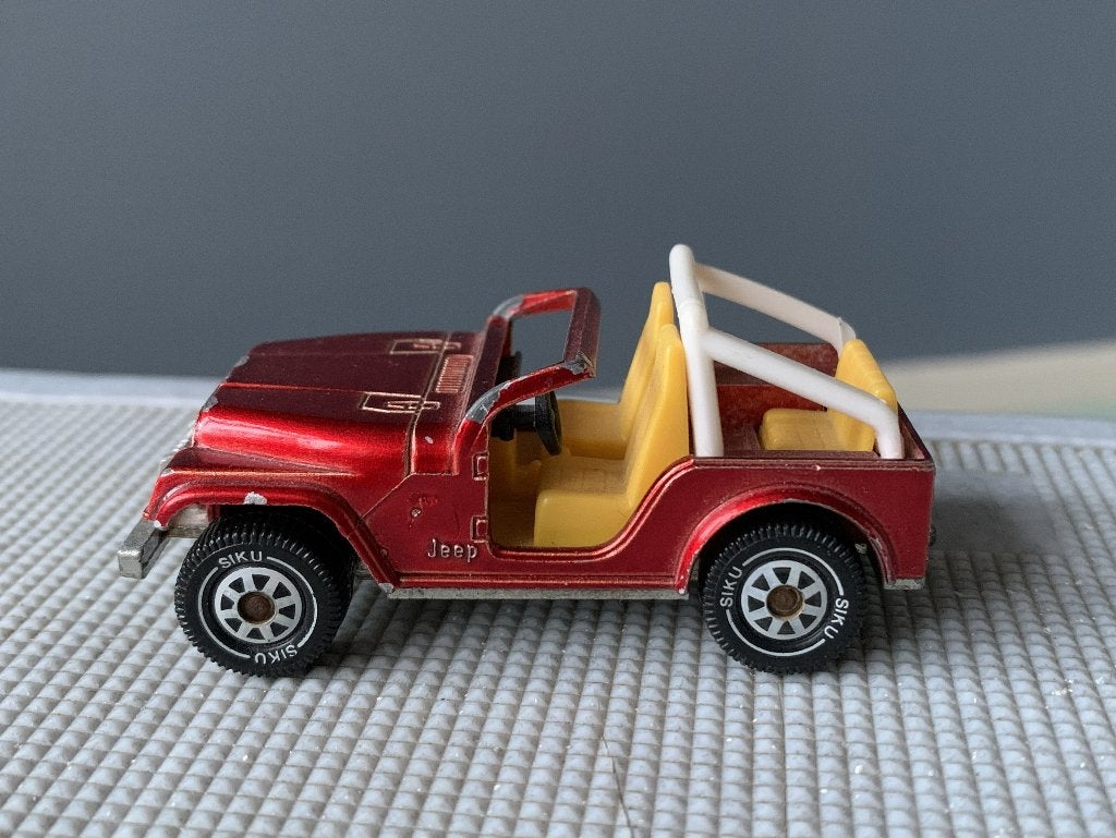 SIKU 1053 Jeep CJ-5 W-Germany, Ophalen of Verzenden, Gebruikt, Auto, SIKU