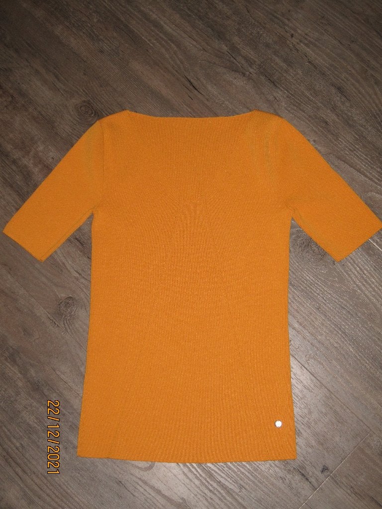 Steps oranje top korte mouw maat S, Kleding | Dames, Tops, Oranje, Ophalen of Verzenden, Korte mouw, Steps