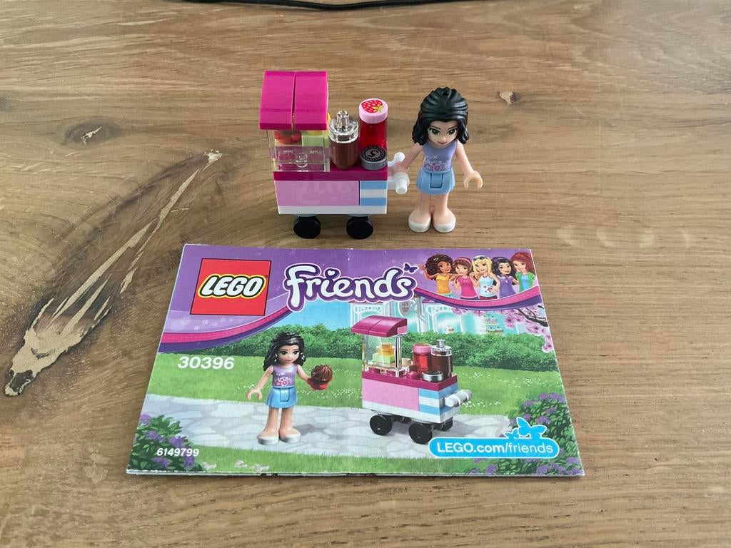 Lego Friends 30396, Cupcake kraam, Compleet, Lego, Friends, Ophalen of Verzenden