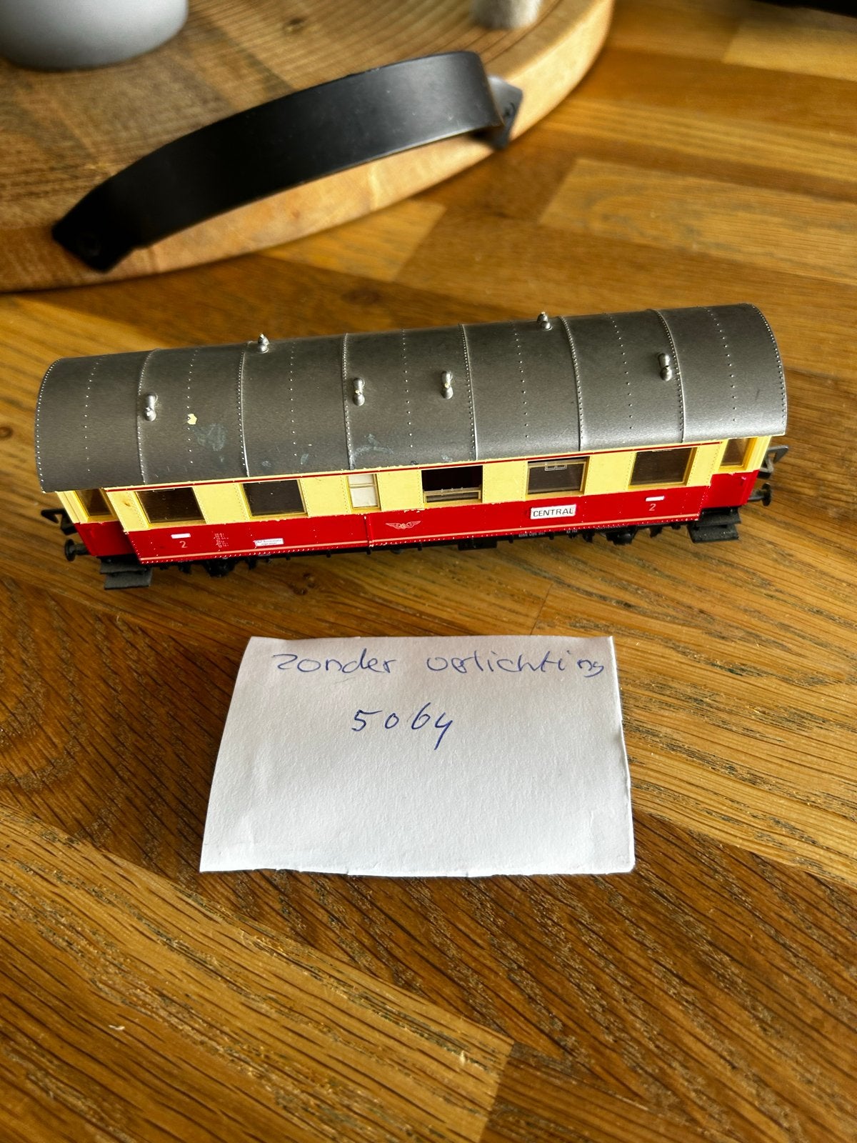 Fleischmann H0 5064 Personenrijtuig 2e kl. "Central", Gebruikt, Gelijkstroom, Verzenden, Fleischmann