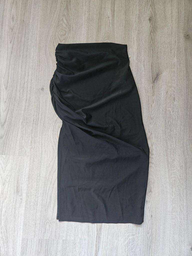 Nieuw Zwarte knielange stretch rok met split SHEIN maat S, Kleding | Dames, Rokken, Zwart, Nieuw, Ophalen of Verzenden, SHEIN