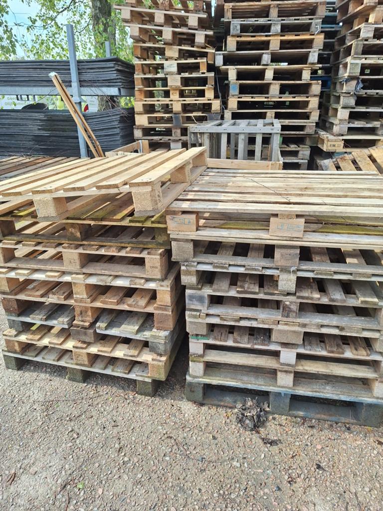 Diverse gebruikte pallets, Ophalen, Gebruikt, 100 cm of meer, 60 cm of meer