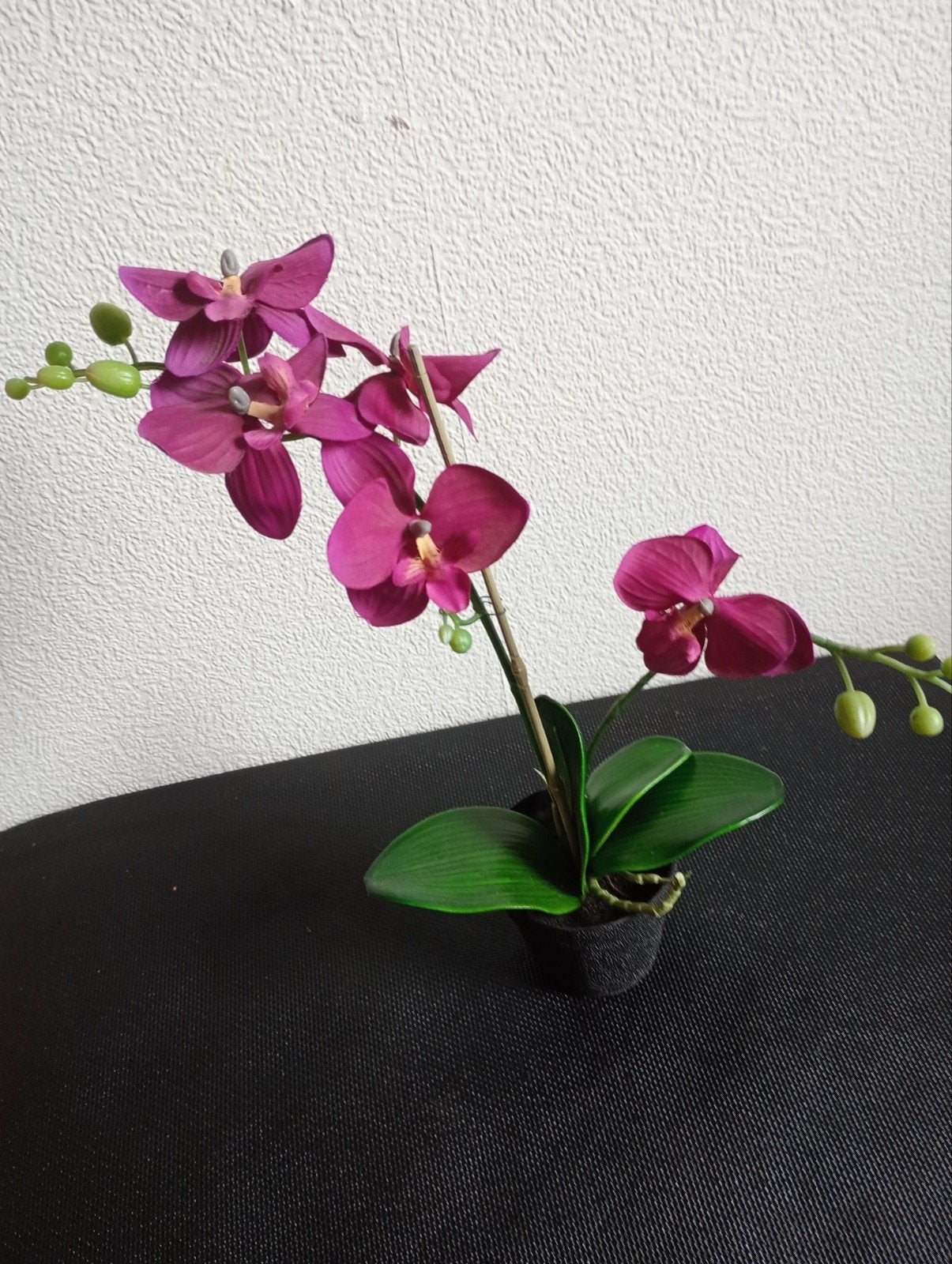 kunst orchidee, Binnen, Kunstbloem, Ophalen of Verzenden, Zo goed als nieuw